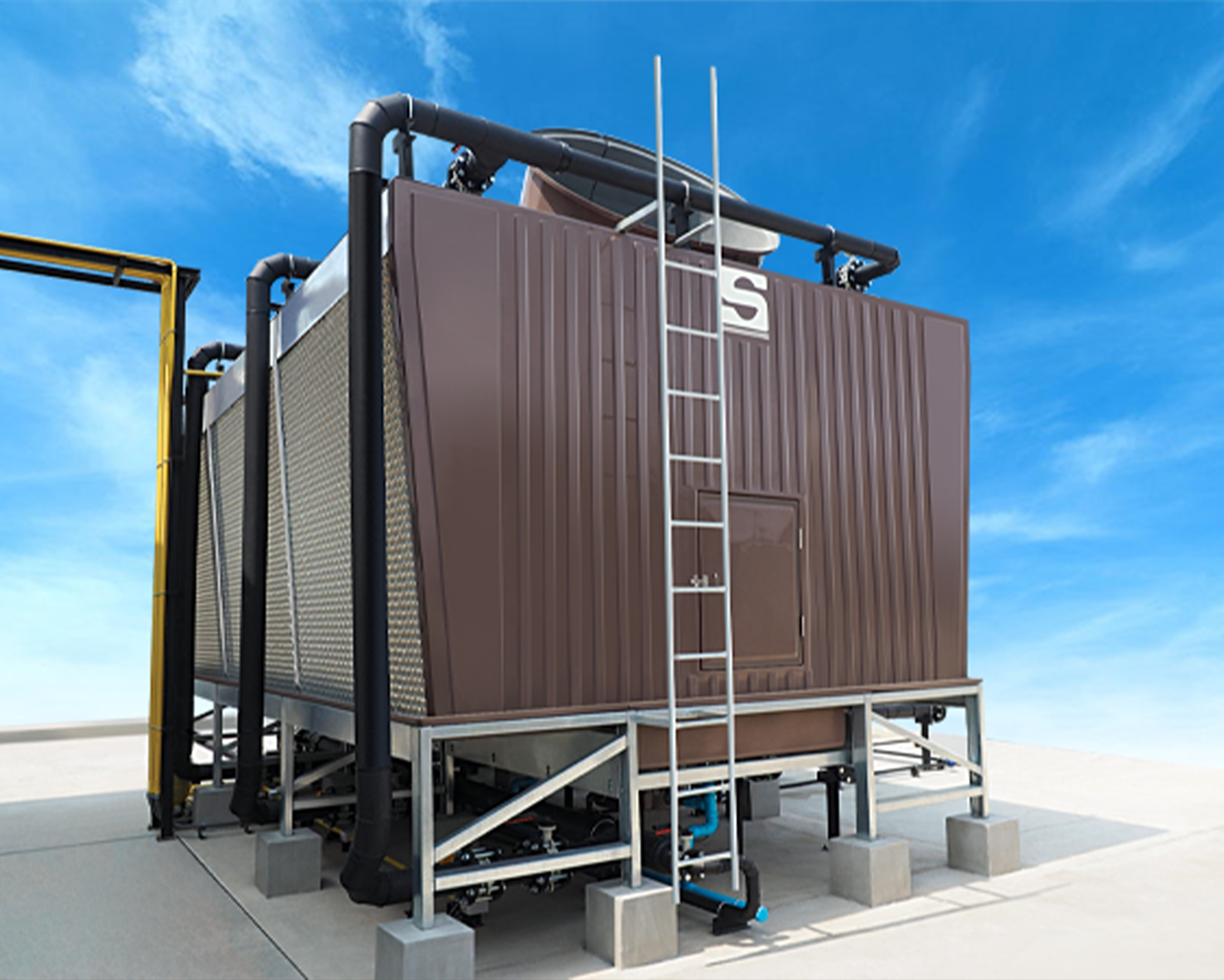 INDUCED DRAFT CROSSFLOW COOLING TOWER MODEL : SQCTN